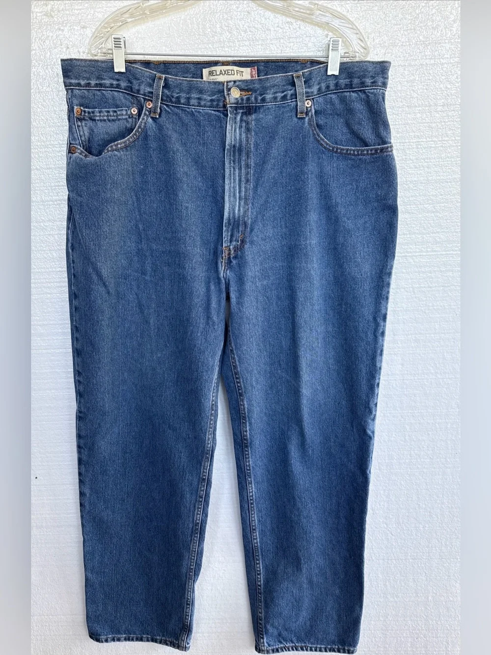 Levi’s 550 Relaxed Fit Jeans 40x32 Actual Measurements 40x31